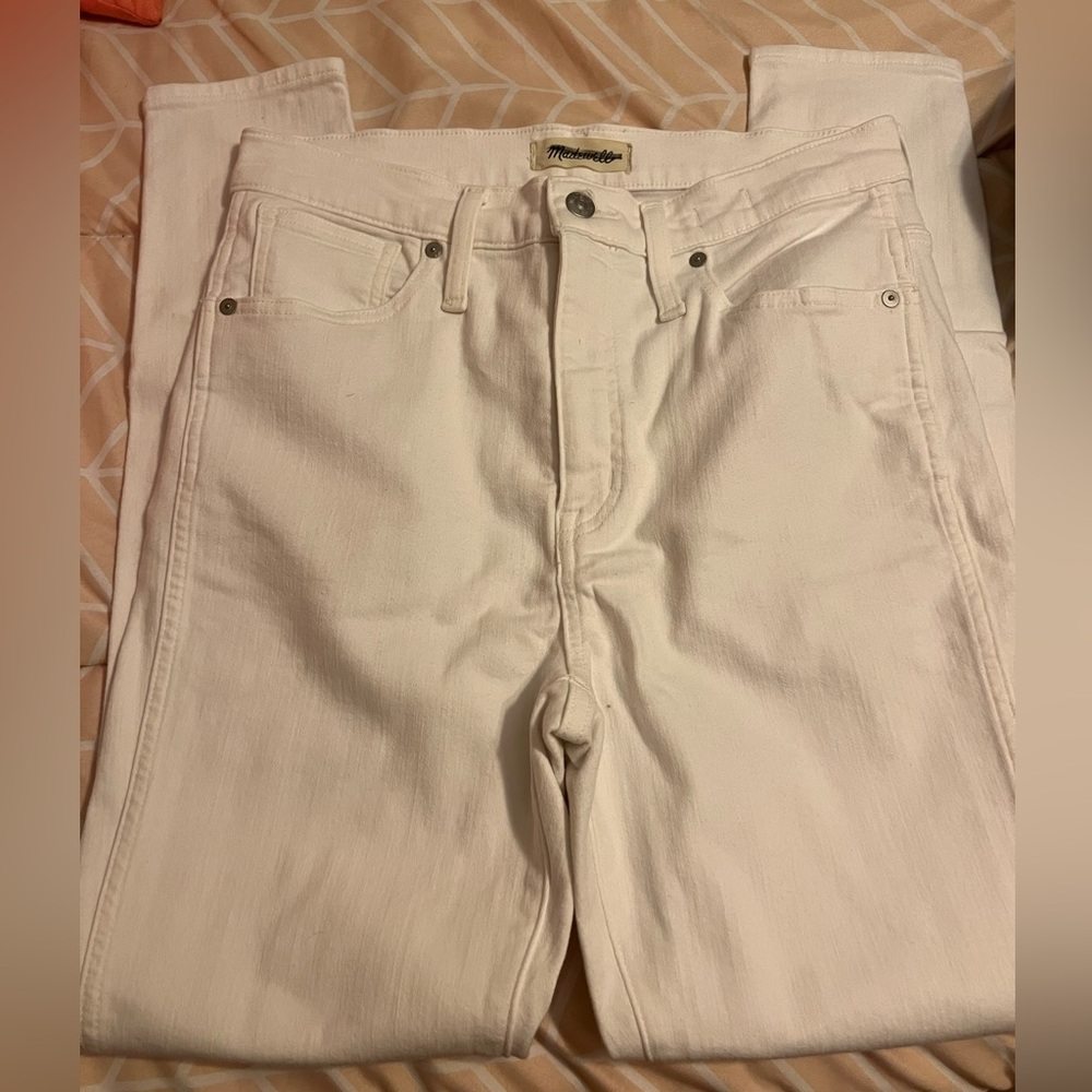 Madewell skinny high rise jeans